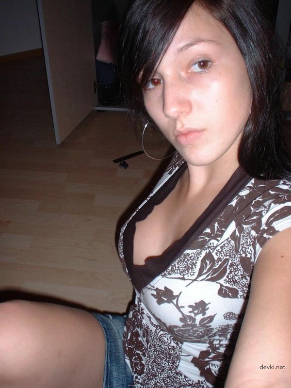 Hot Young Bitch: Explicit Russian Teen in Lingerie