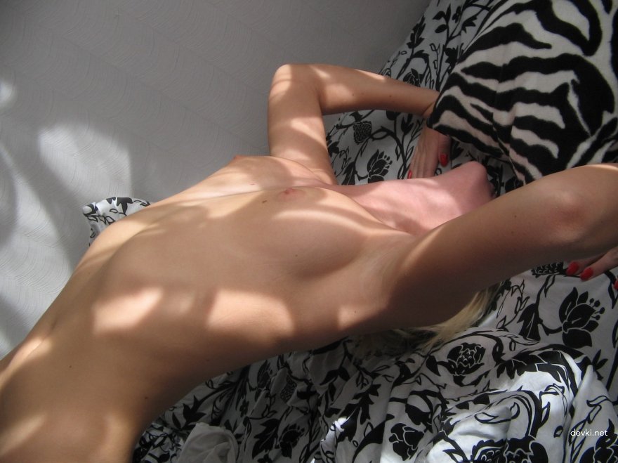 Seductive Blonde Strips Down - Hot and Steamy Photoshoot