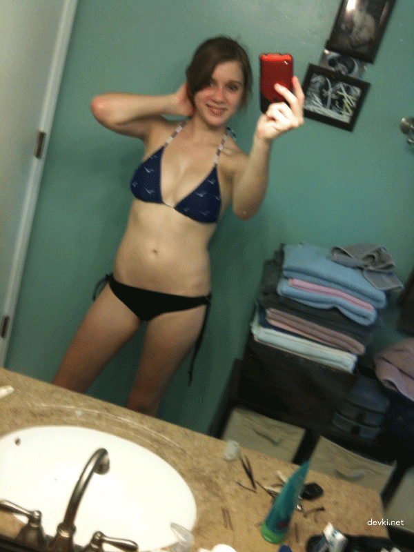 Naked Girl with Big Tits: Explicit Photo for Adults Only