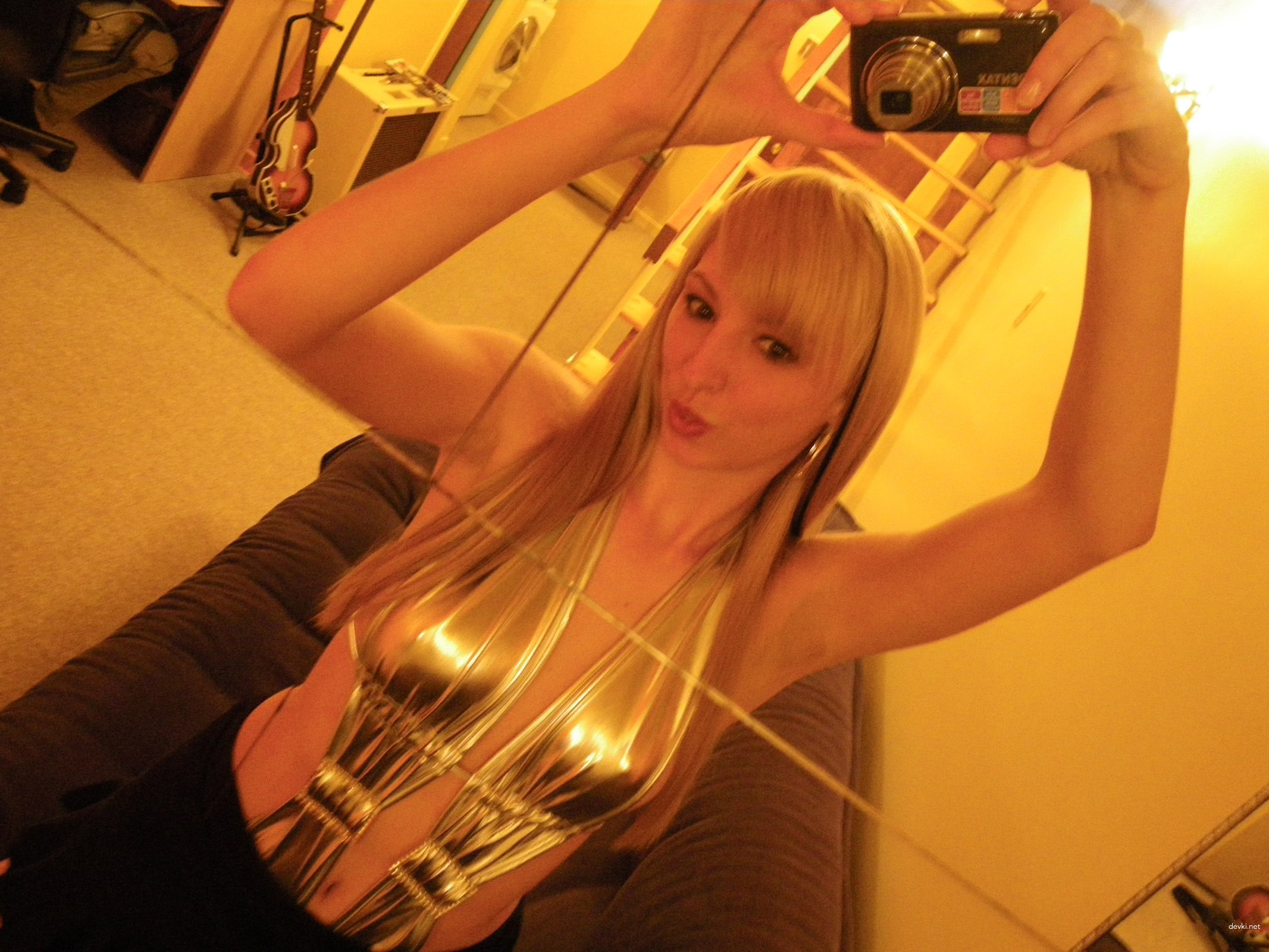 Naked Blonde Girl - Explicit Nude Photo of Hot Russian Woman