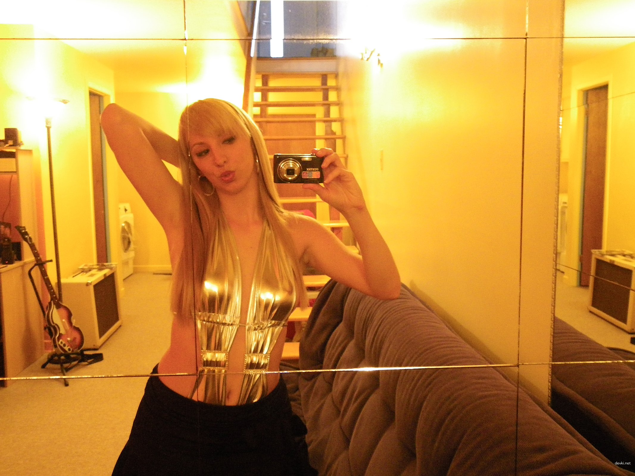 Naked Blonde Girl - Explicit Nude Photo of Hot Russian Woman