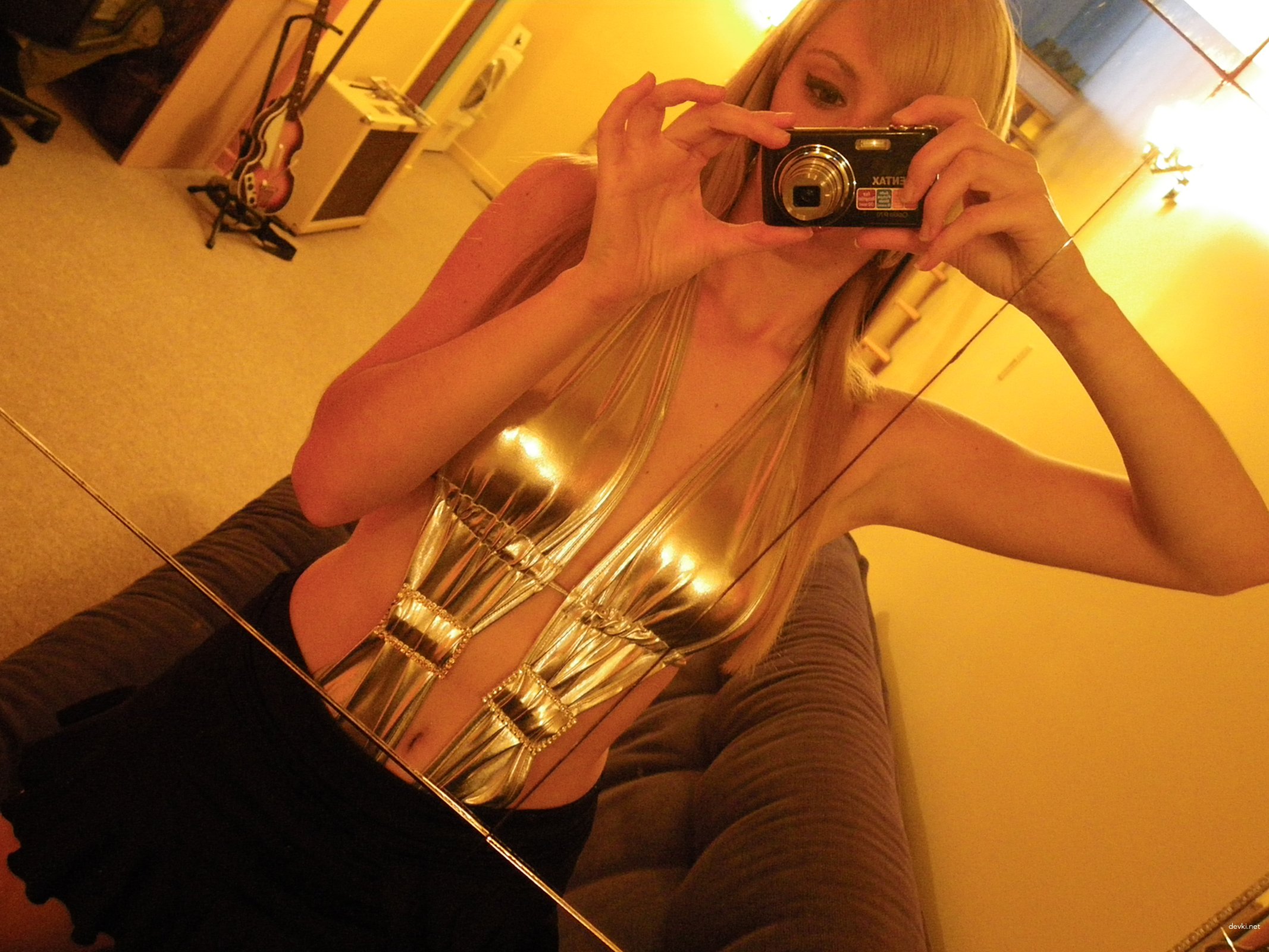 Naked Blonde Girl - Explicit Nude Photo of Hot Russian Woman