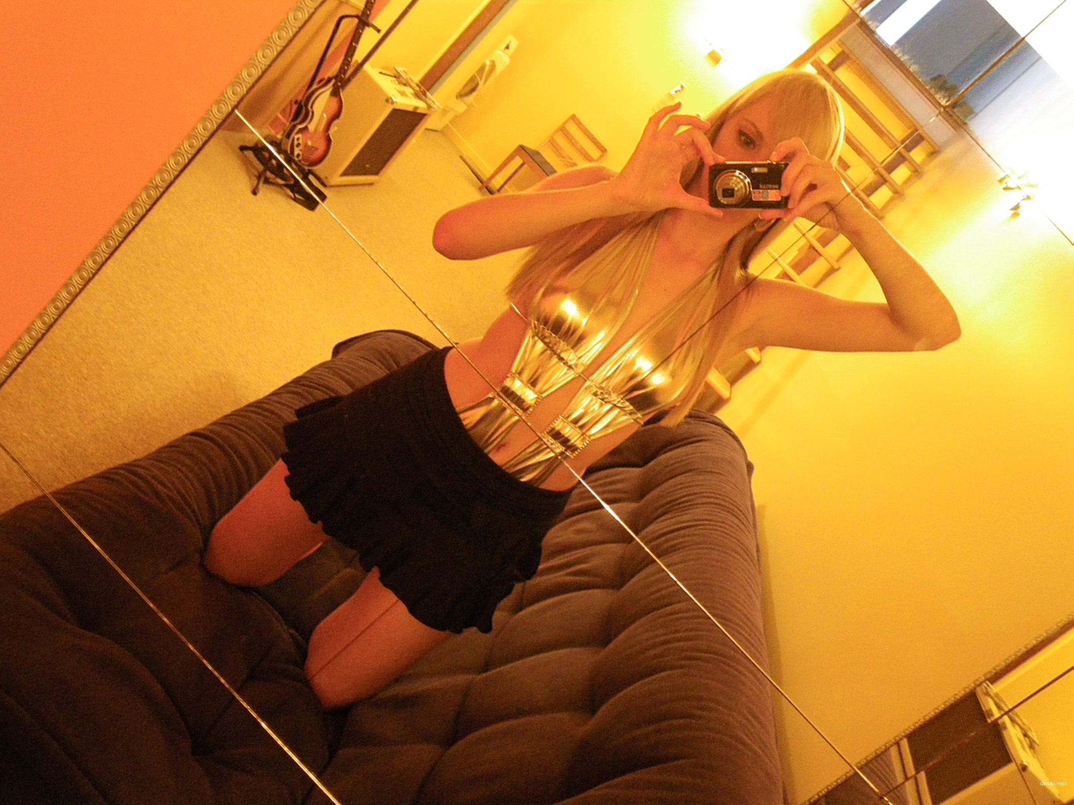 Naked Blonde Girl - Explicit Nude Photo of Hot Russian Woman