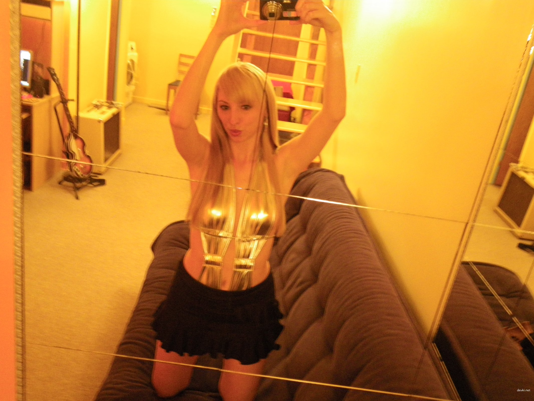 Naked Blonde Girl - Explicit Nude Photo of Hot Russian Woman