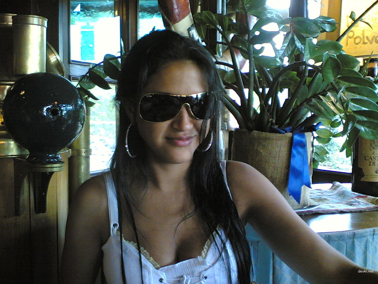 Hot Latina Teen Sucks Big Cock - Explicit Blowjob Photo