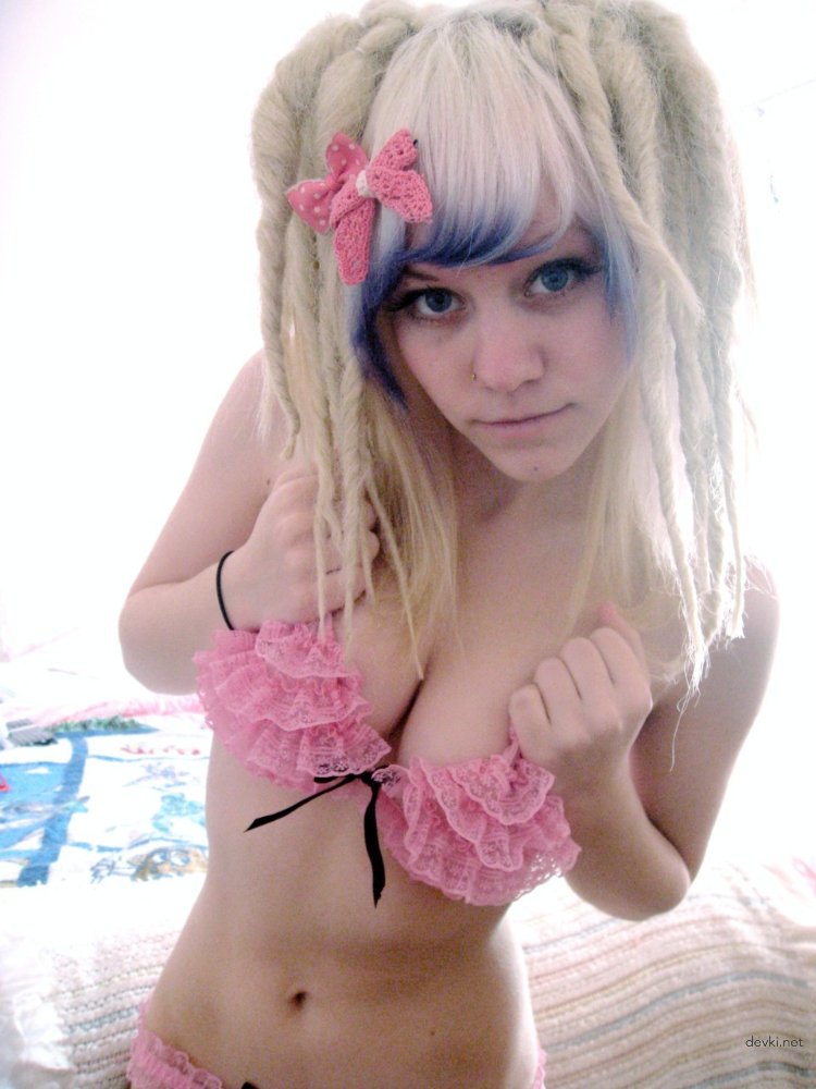 Explicit Nude Beauty: Sensual Naked Woman in Provocative Pose