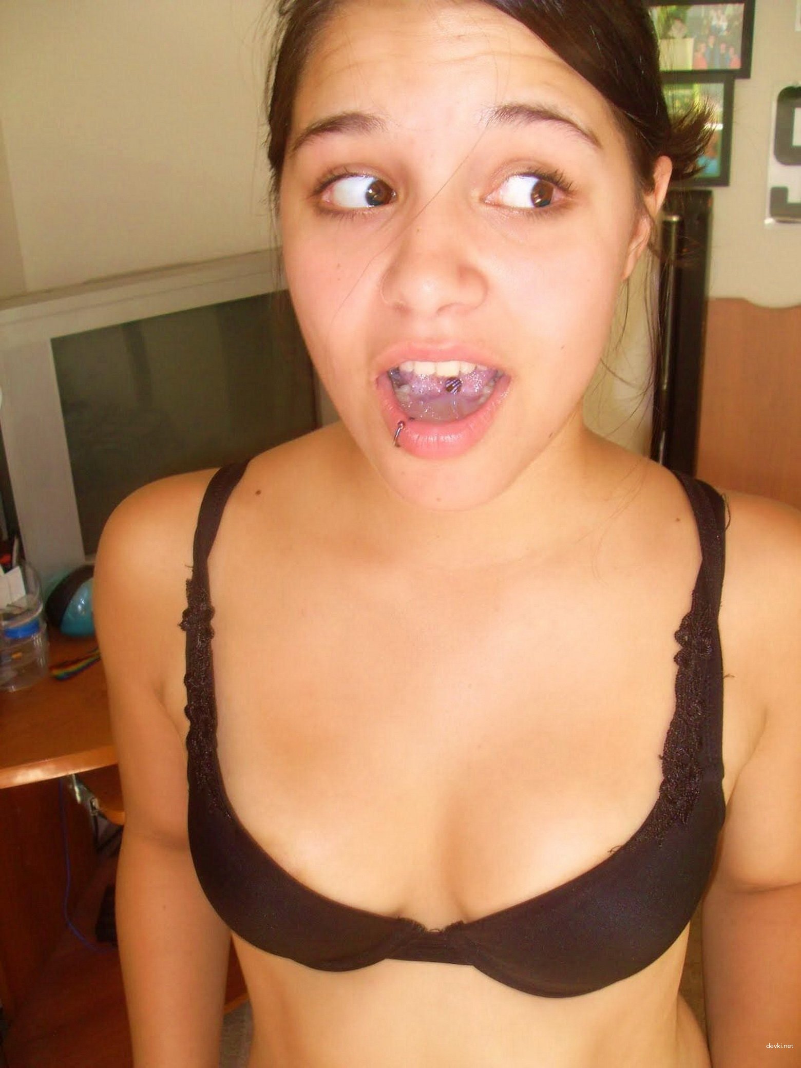 Deep Throat and Cumshot on Belly - Explicit Blowjob Porn Photo