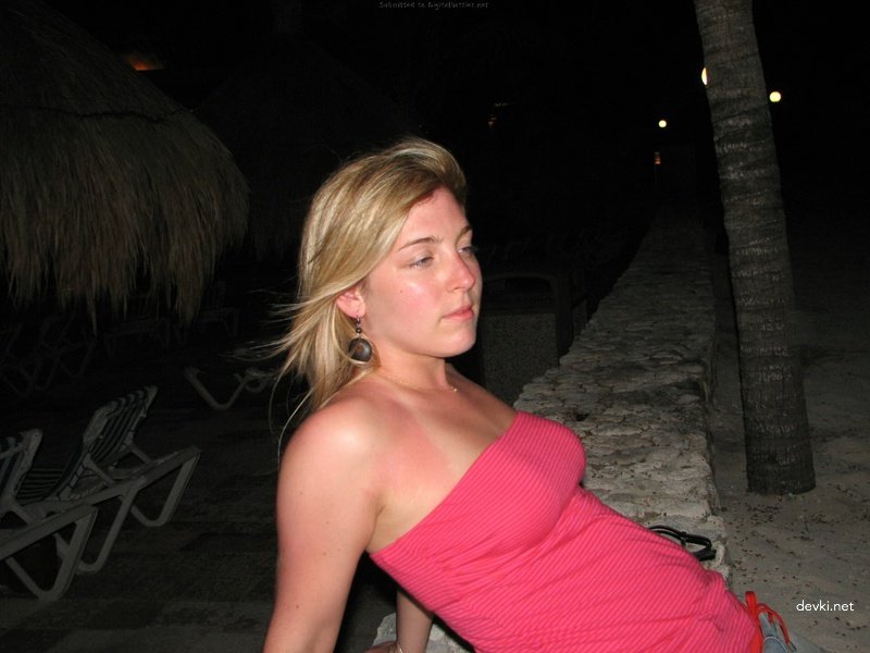 Explicit Young Woman Shows Boobs - Sexy Topless Girl Photo