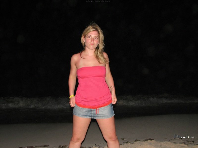 Explicit Young Woman Shows Boobs - Sexy Topless Girl Photo