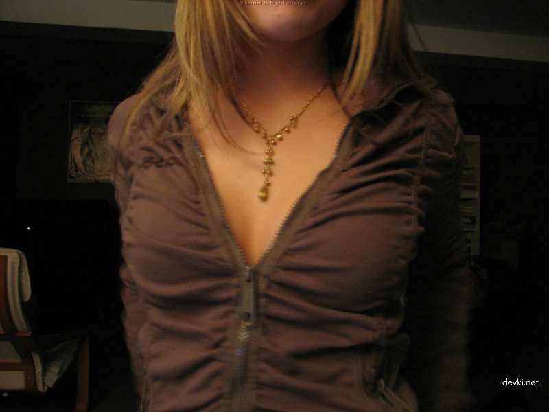 Explicit Young Woman Shows Boobs - Sexy Topless Girl Photo