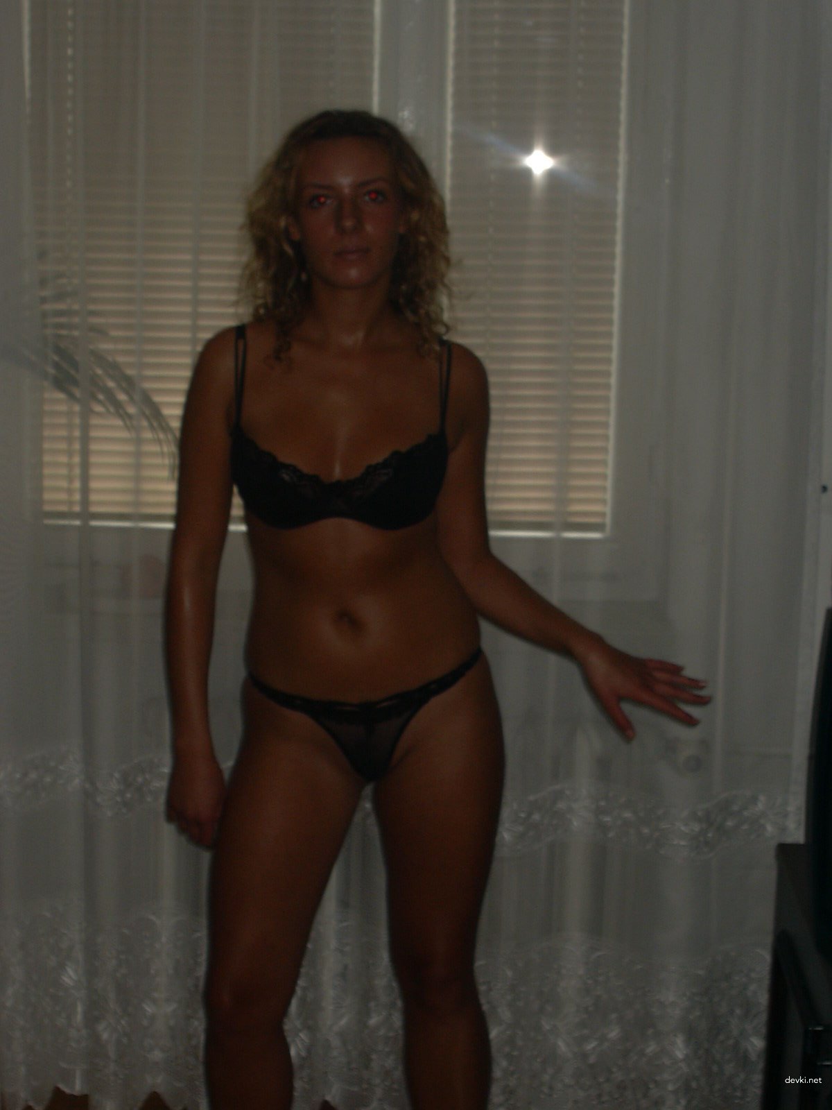 Blonde with Stunning Cleavage: Explicit Busty Beauty!