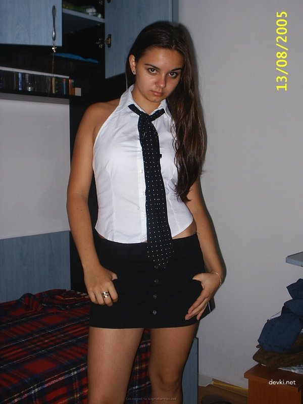 Exposed College Girl: Naked Student Poses Boldly for Camera