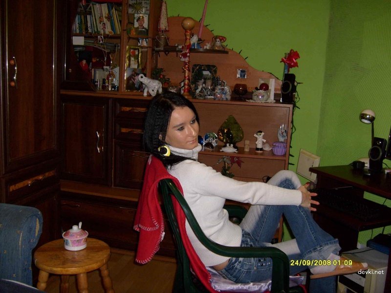 Hot Young Girl with Wet Pussy