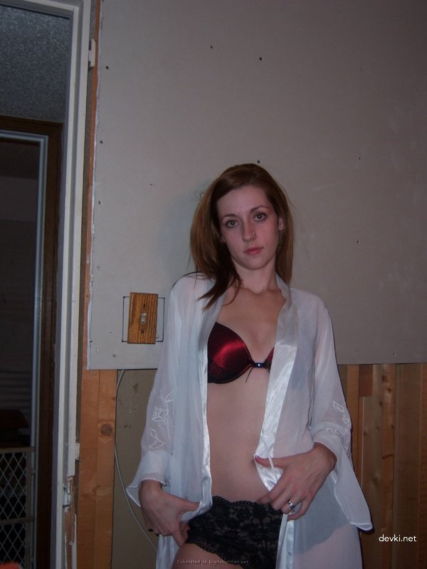 Wife Strips Naked on Husband's Request - Explicit Bedroom Photoshoot