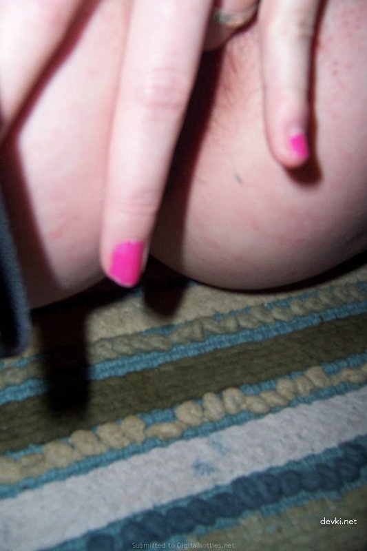Drunk slut shows off her hairy pussy