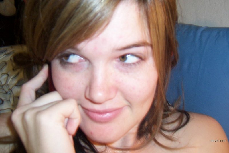 Drunk slut shows off her hairy pussy