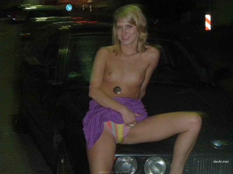 Street Pickup: Young Girl Seduced for Public Sex