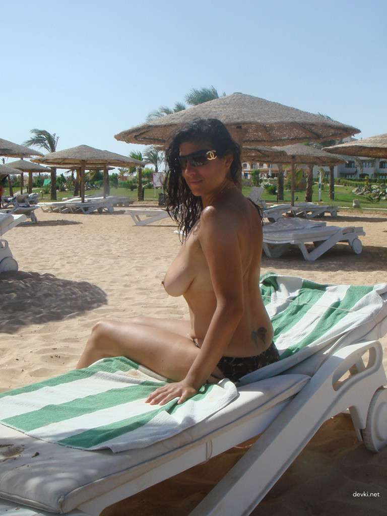 Sensual Woman with Big Breasts in Erotic Pose: Explicit Adult Content