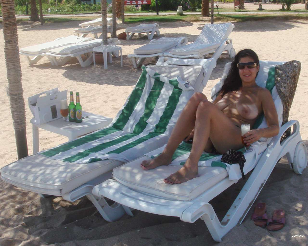 Sensual Woman with Big Breasts in Erotic Pose: Explicit Adult Content