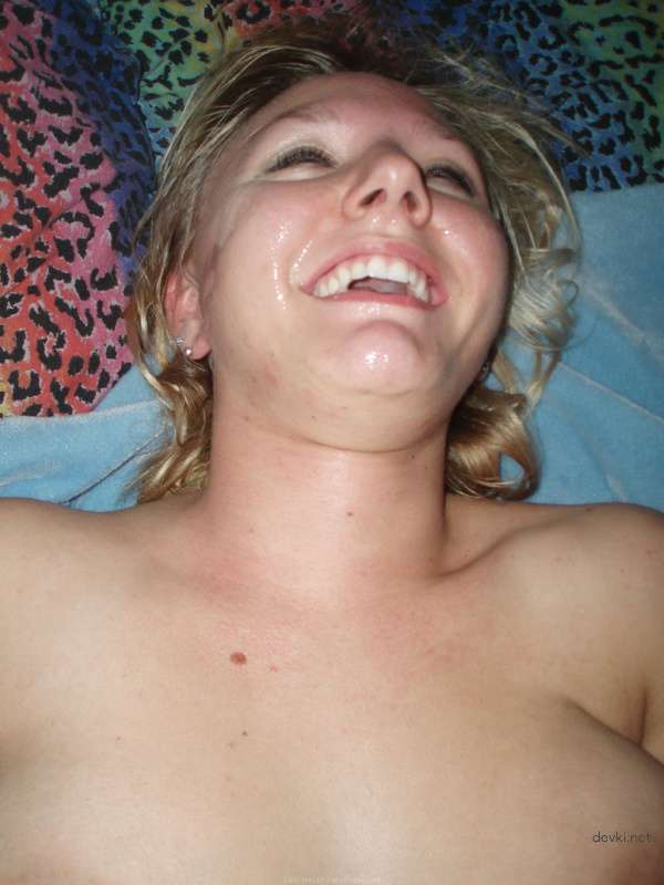 Blonde Babe Fucks Lover - Explicit Hardcore Porn Photo