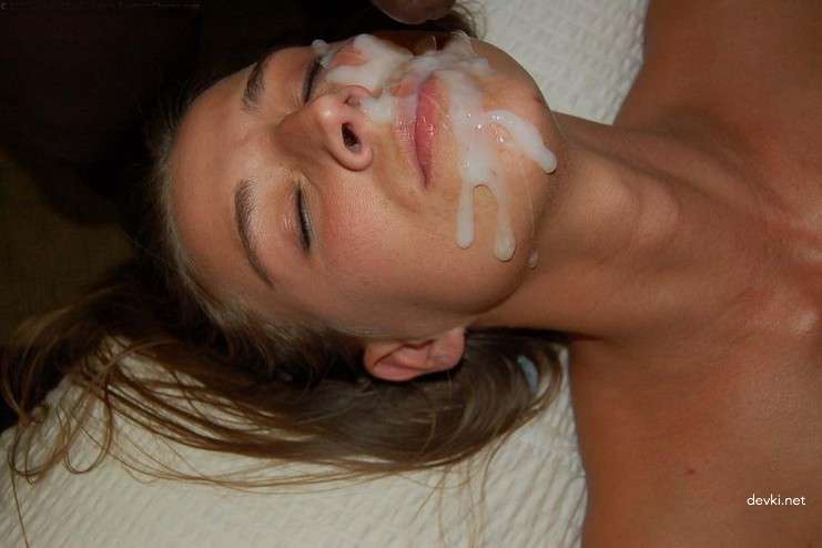 Hot Babes Covered in Cum - Facial Cumshot Compilation
