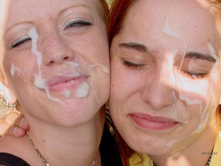 Hot Babes Covered in Cum - Facial Cumshot Compilation