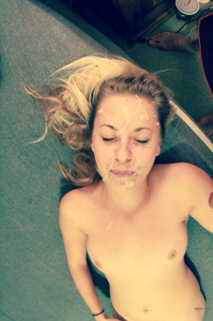 Hot Babes Covered in Cum - Facial Cumshot Compilation