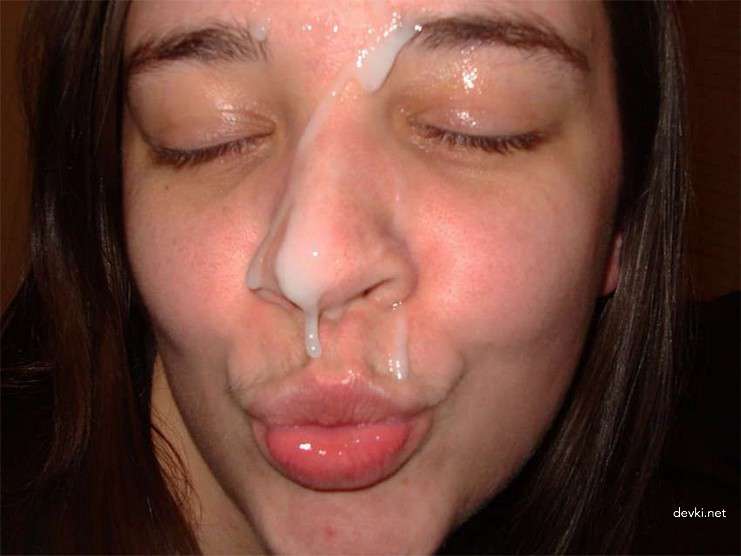 Hot Babes Covered in Cum - Facial Cumshot Compilation