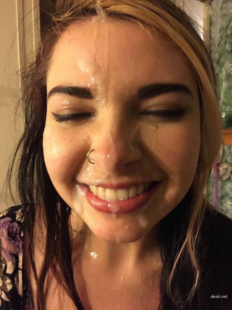 Hot Babes Covered in Cum - Facial Cumshot Compilation