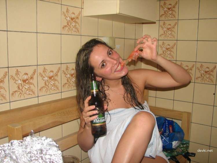 Sensual Nude Woman After Shower - Steamy Wet Body Photo Shoot