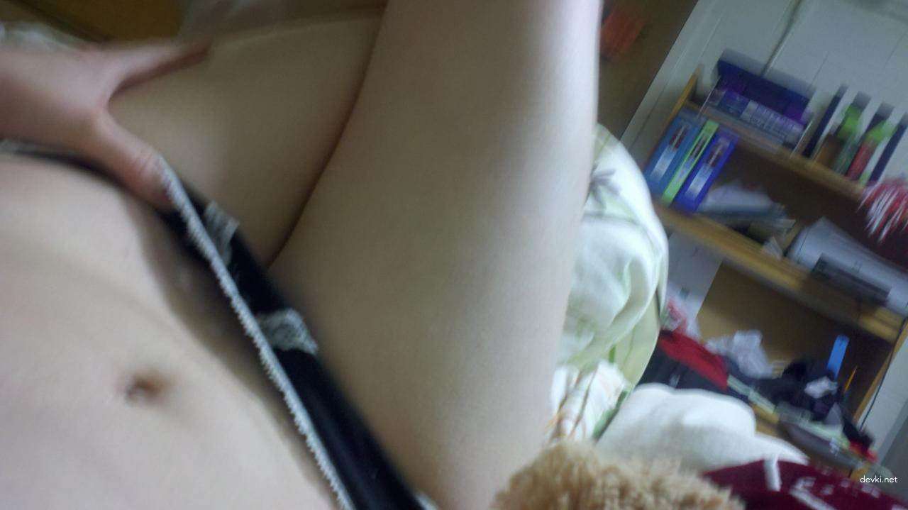 Sexy Selfie of a Girl at Home - Hot and Naughty Amateur Photo