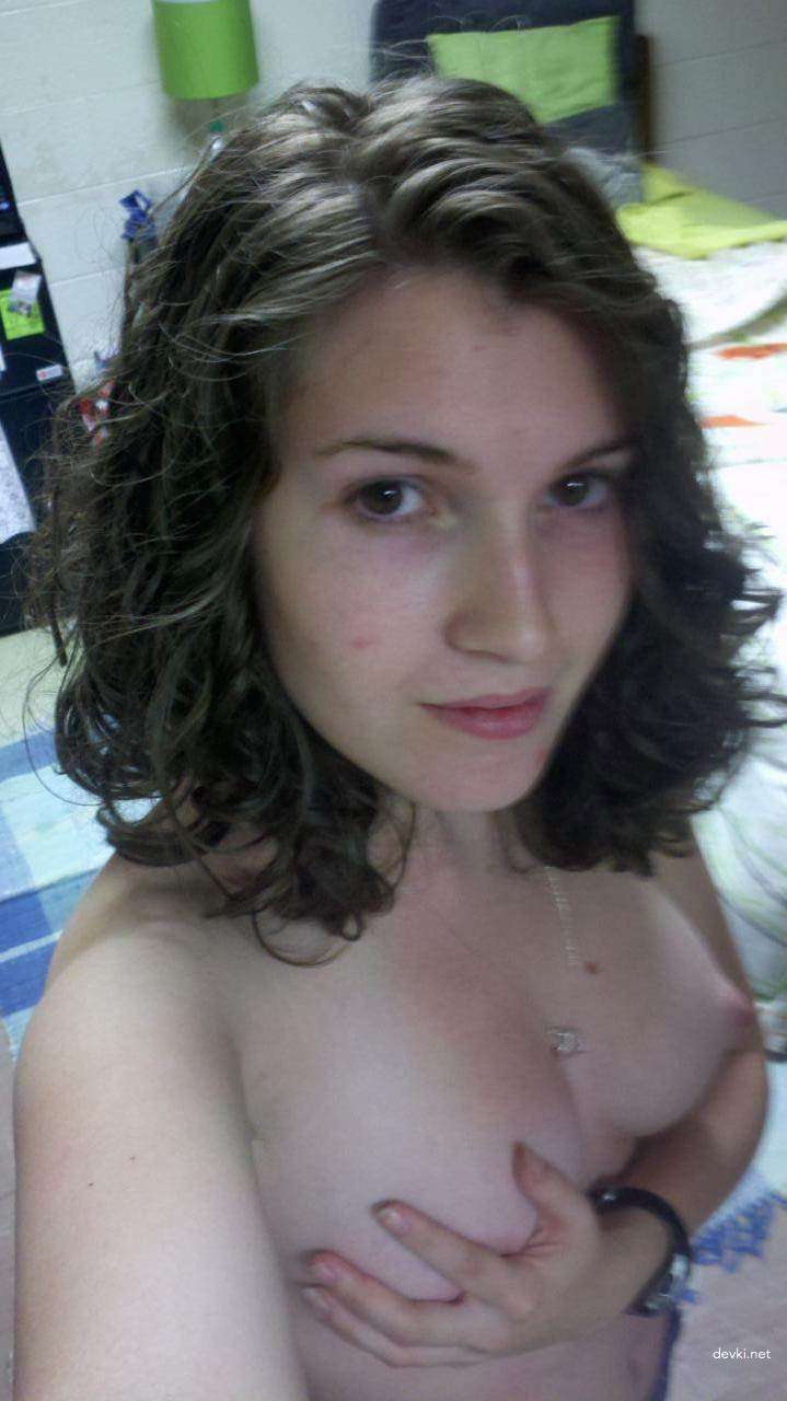 Sexy Selfie of a Girl at Home - Hot and Naughty Amateur Photo