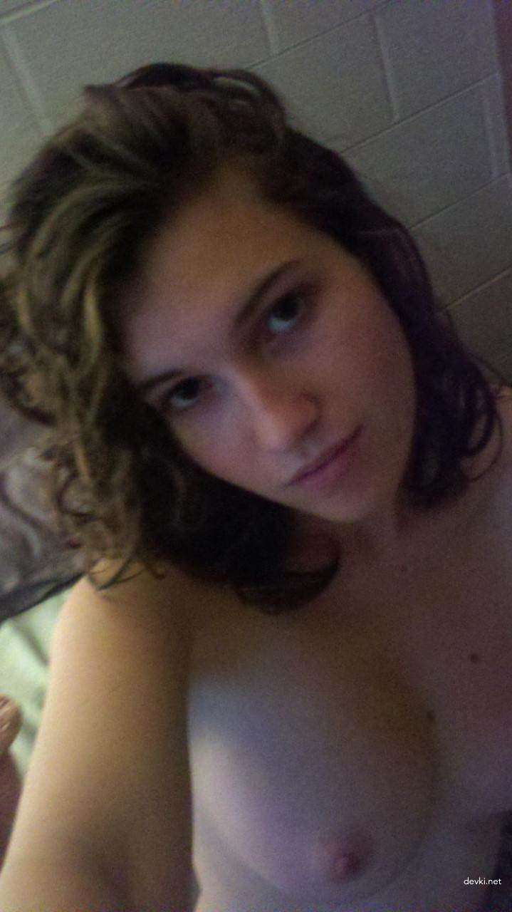 Sexy Selfie of a Girl at Home - Hot and Naughty Amateur Photo