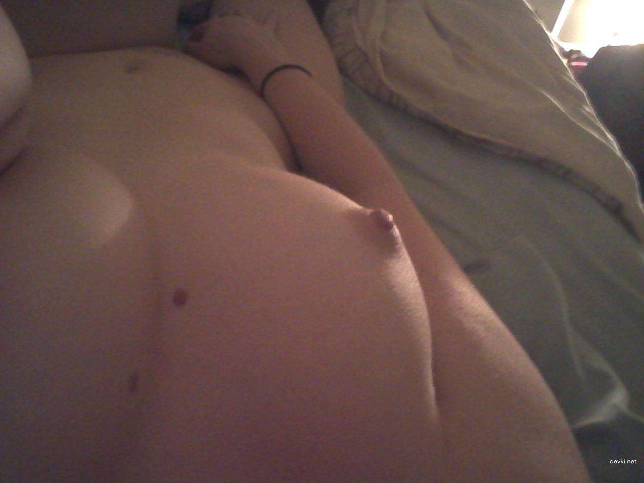 Sexy Selfie of a Girl at Home - Hot and Naughty Amateur Photo