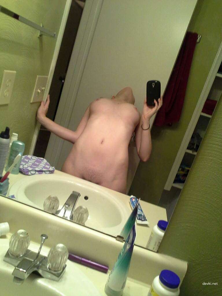 Sexy Selfie of a Girl at Home - Hot and Naughty Amateur Photo