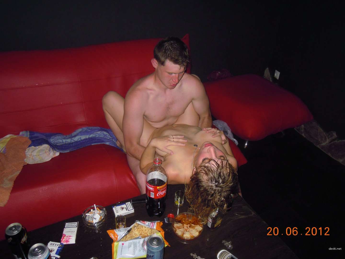 Russian Blonde Fucks Boyfriend: Hardcore Sex Scene