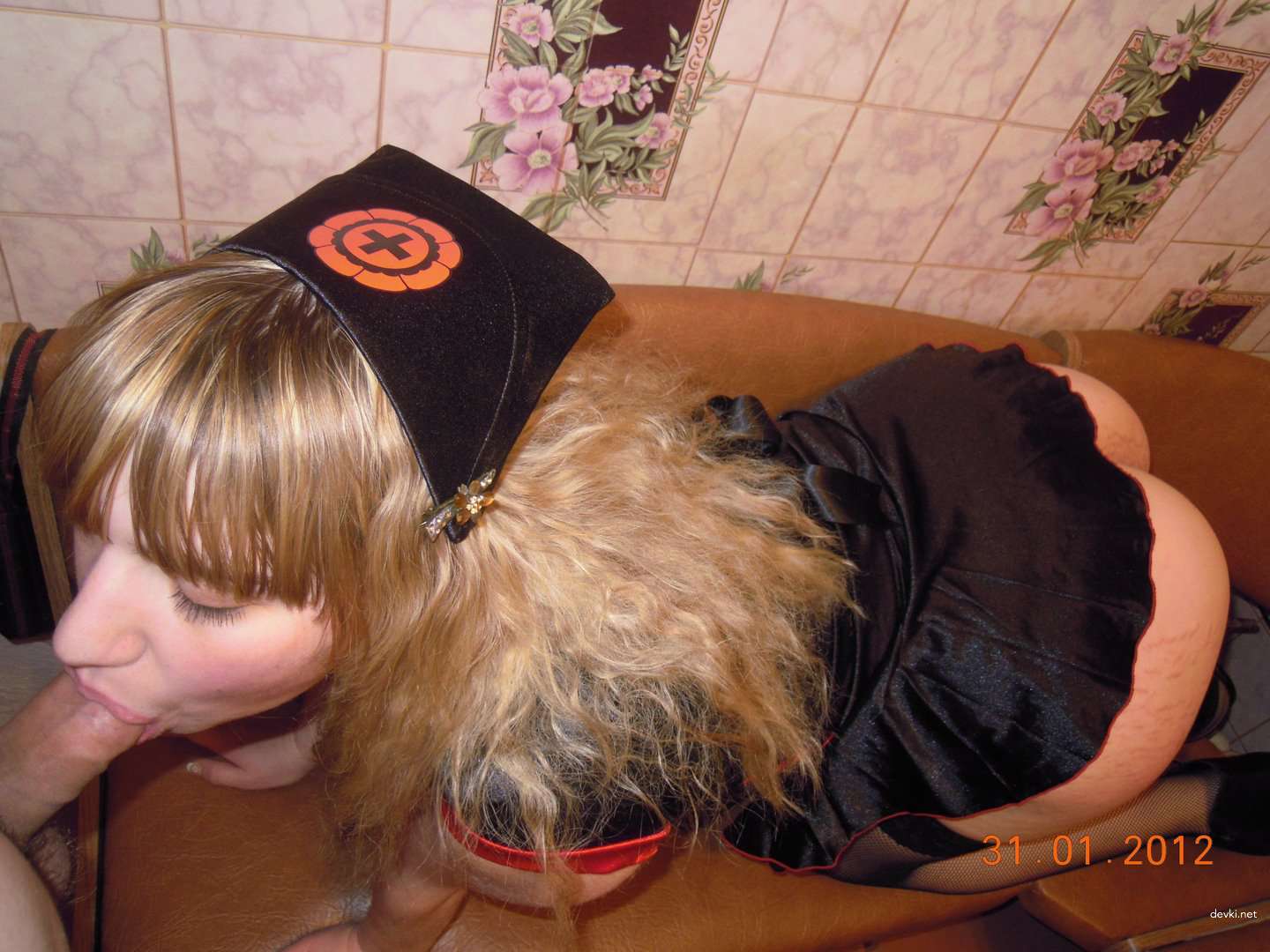 Russian Blonde Fucks Boyfriend: Hardcore Sex Scene