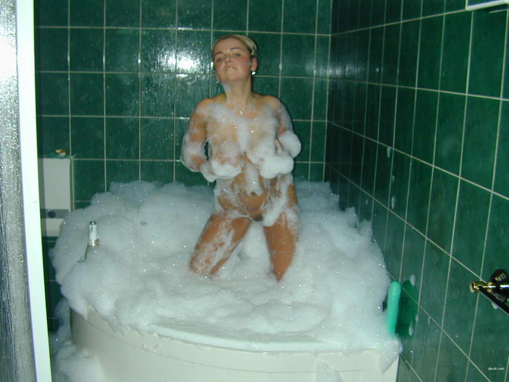 Voluptuous Blonde Babe Relaxing - Busty Blonde on Vacation