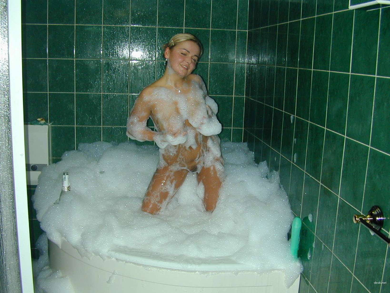 Voluptuous Blonde Babe Relaxing - Busty Blonde on Vacation