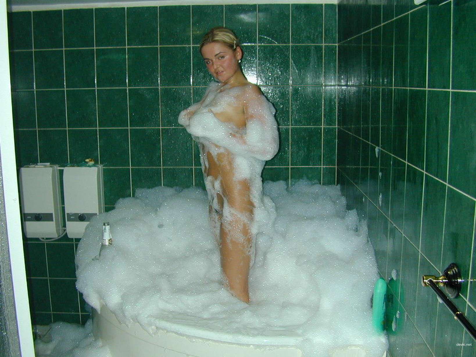 Voluptuous Blonde Babe Relaxing - Busty Blonde on Vacation