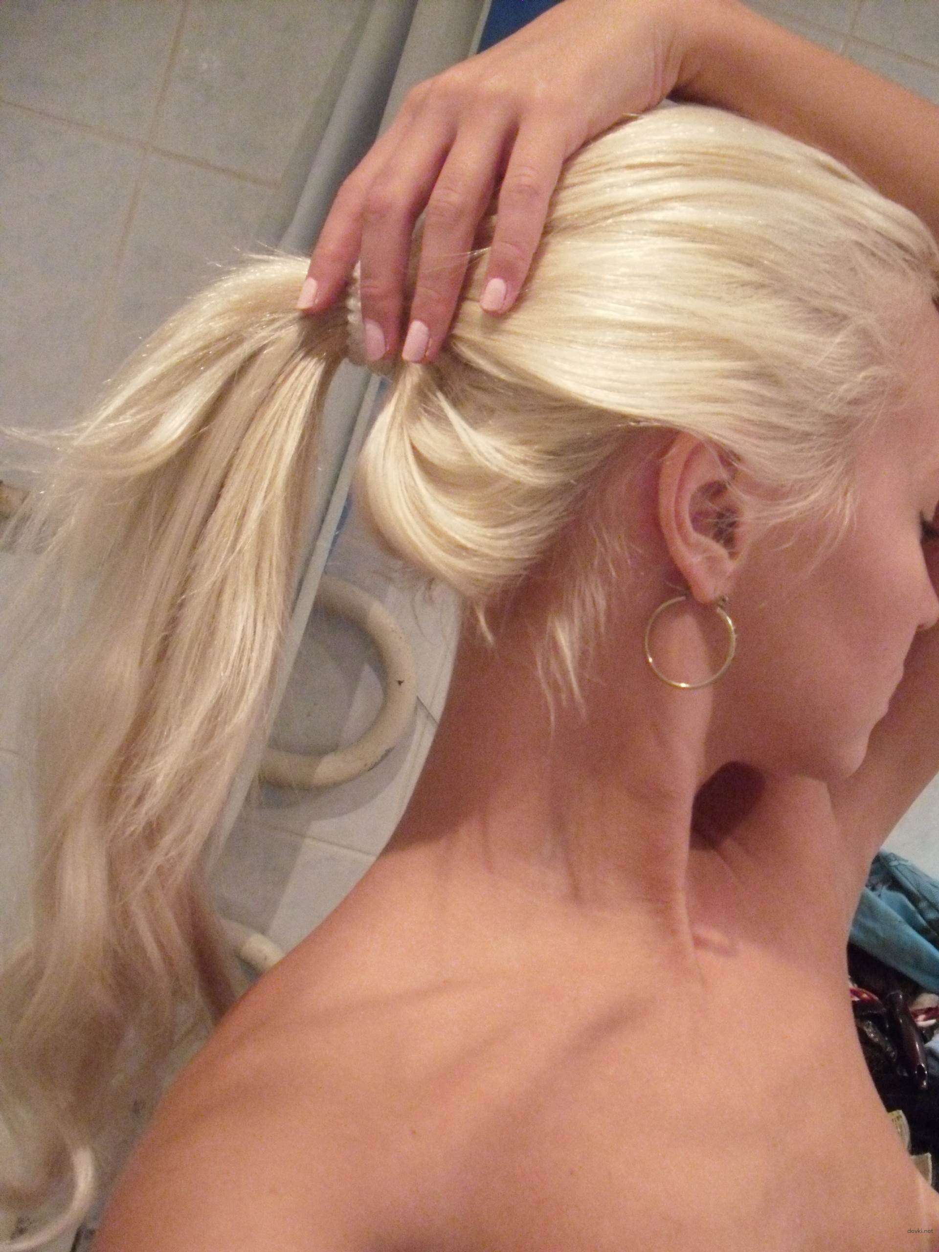 Sexy Blonde Beauty in Intimate Portrait - Seductive Russian Woman with Stunning Looks Exposed