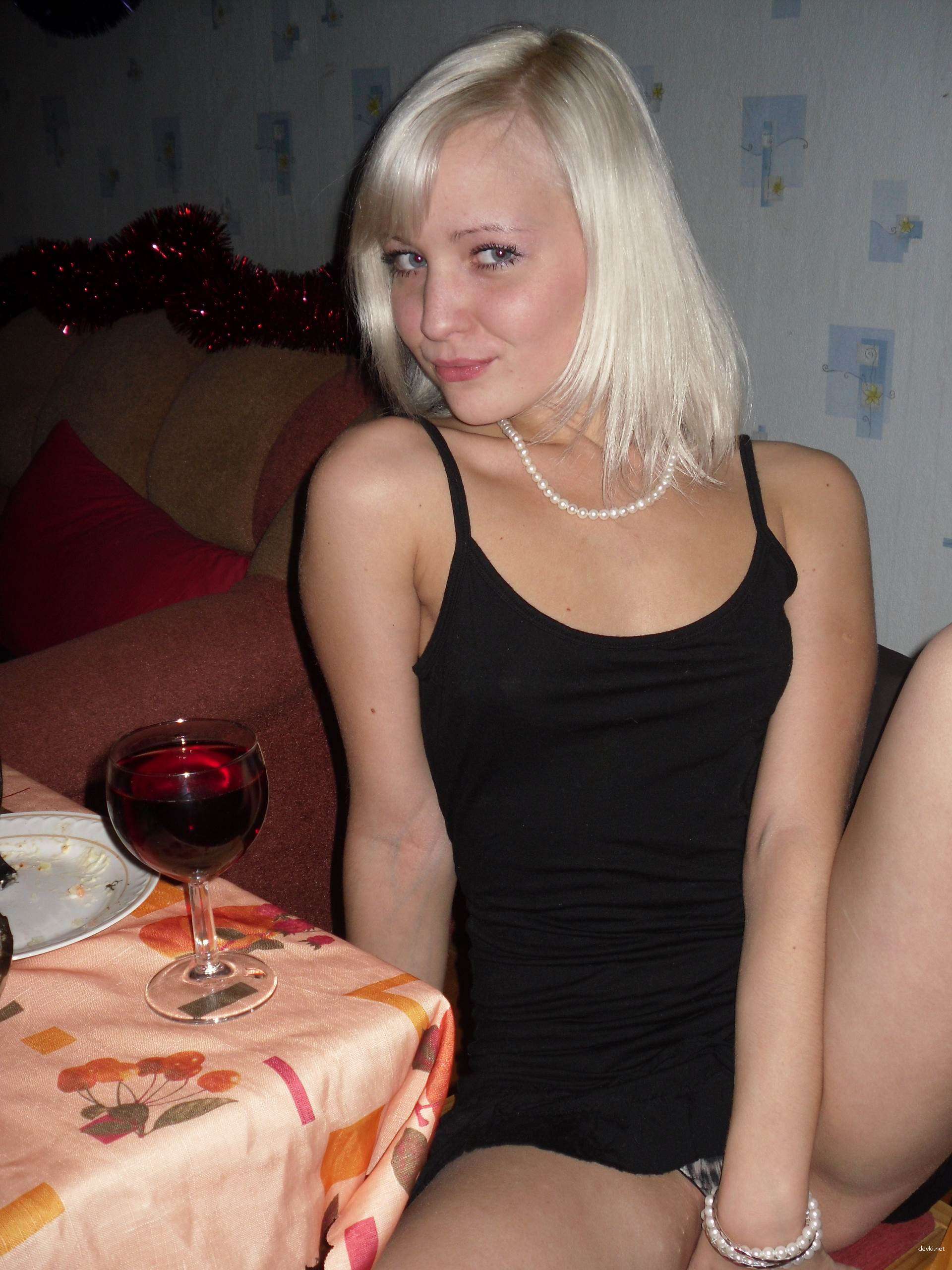 Sexy Blonde Beauty in Intimate Portrait - Seductive Russian Woman with Stunning Looks Exposed