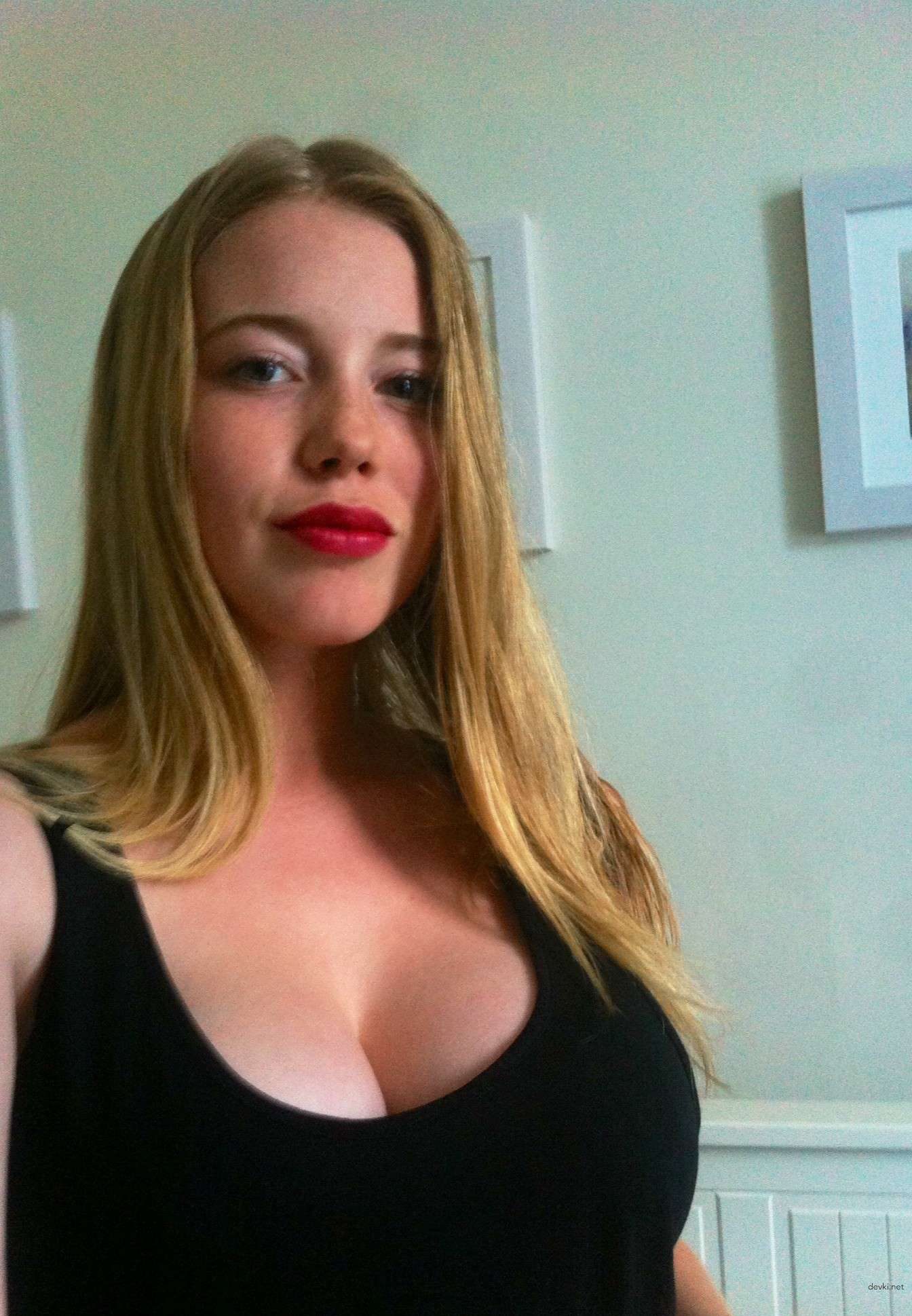 Blonde Babe with Massive Tits - Explicit Busty Beauty