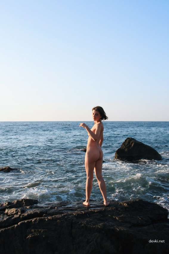 Sunbathing Nude with Wife on the Beach: Explicit Vacation Fun