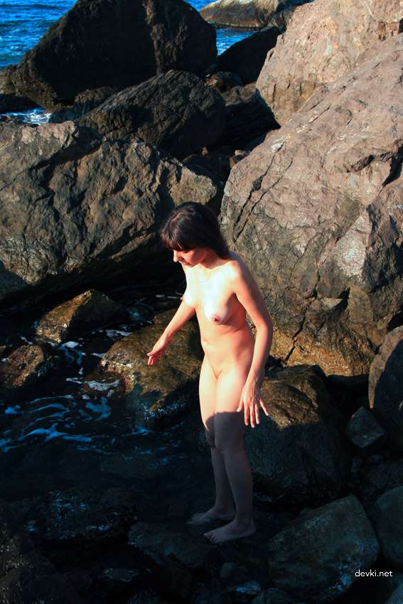 Sunbathing Nude with Wife on the Beach: Explicit Vacation Fun