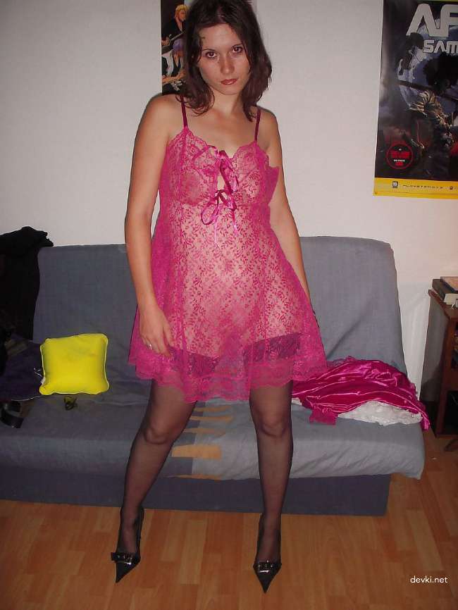 Sexy Office Worker's Naughty Photo Shoot - Hot Secretary in Lingerie