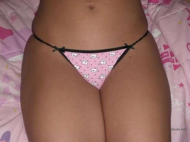 Slender Girl in Various Panties: Explicit Lingerie Photoshoot