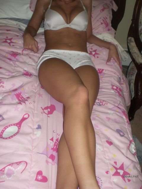Slender Girl in Various Panties: Explicit Lingerie Photoshoot