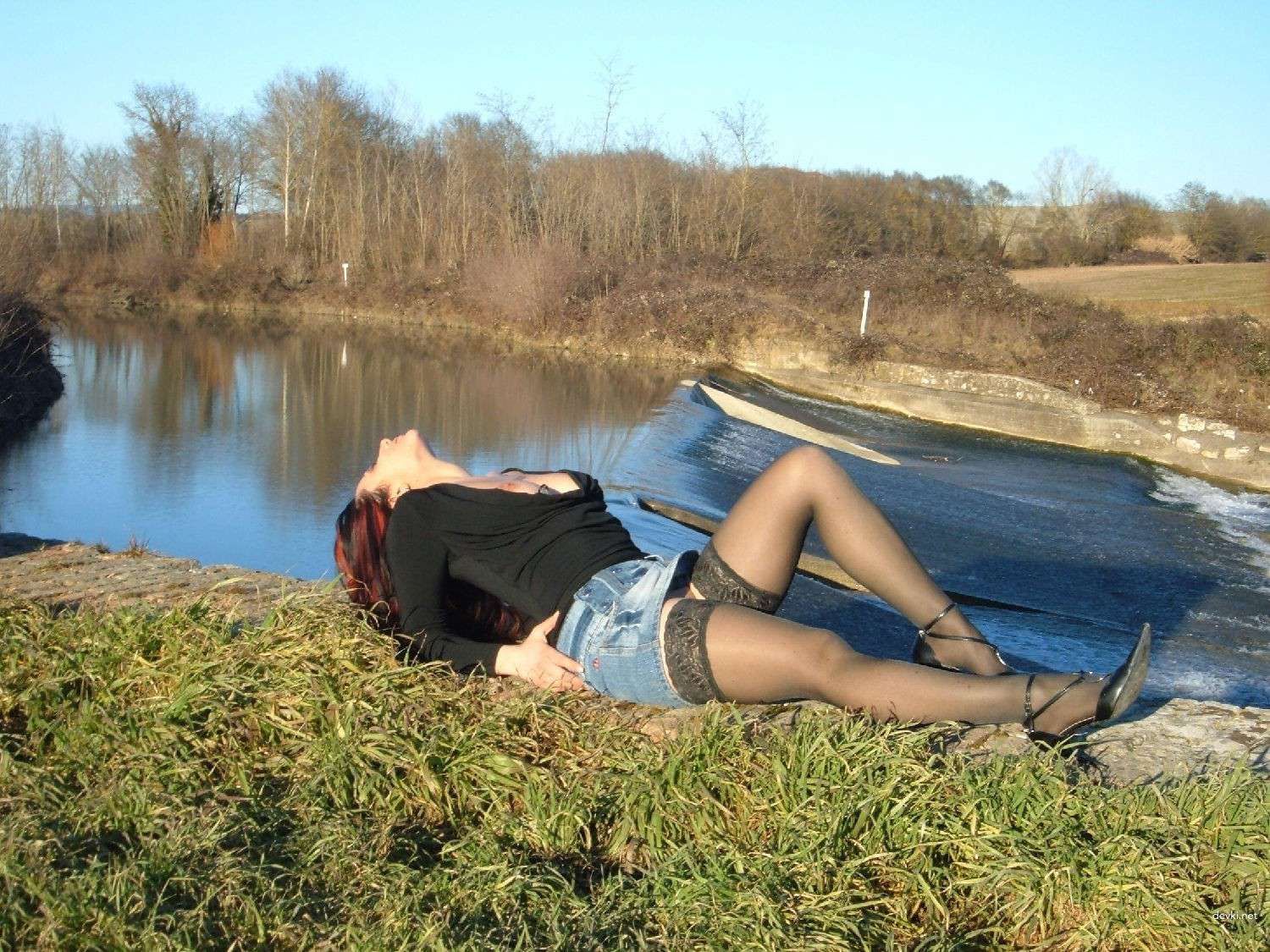 Spread Legs Love: Explicit Russian Porn Photo