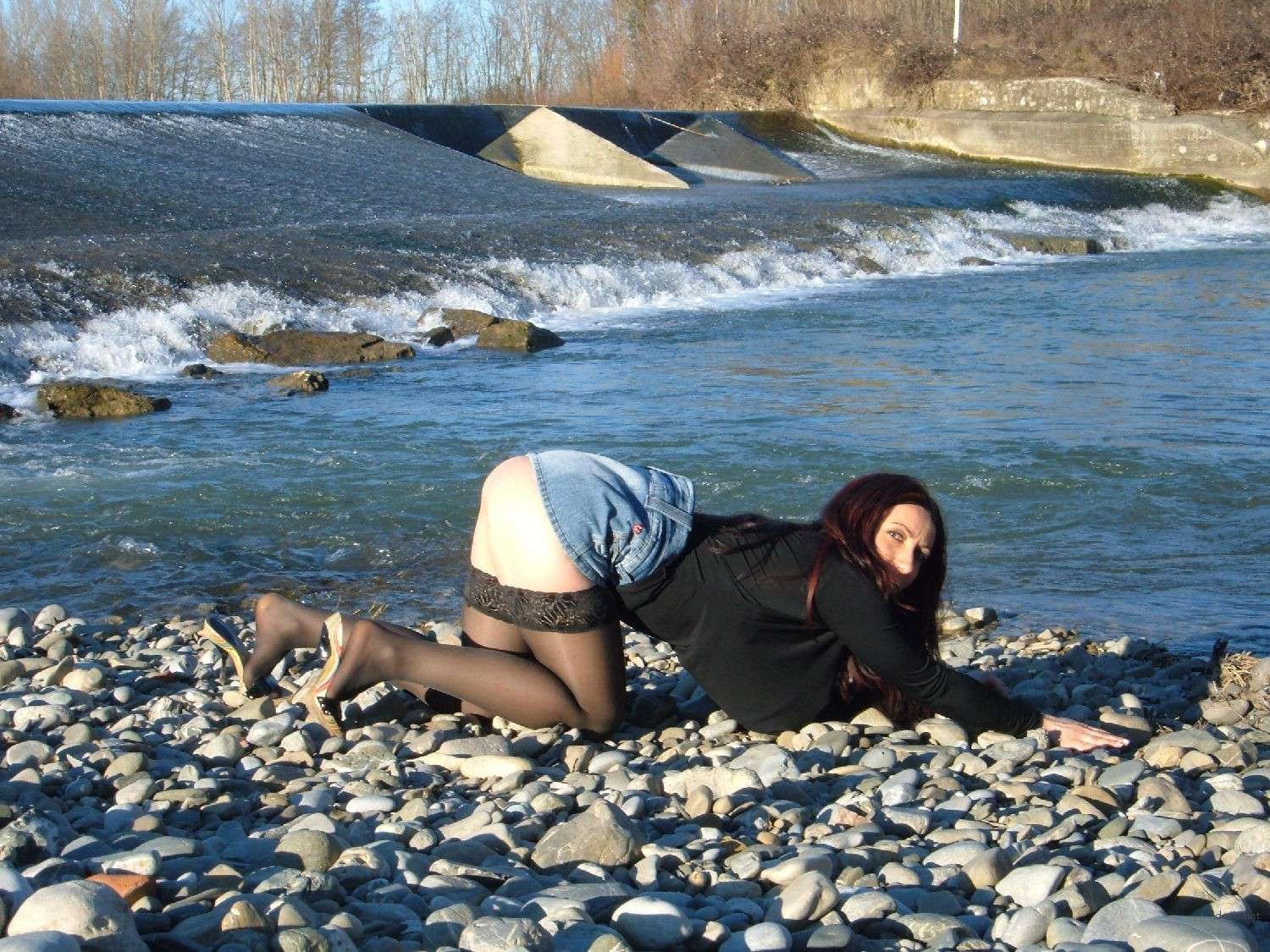 Spread Legs Love: Explicit Russian Porn Photo